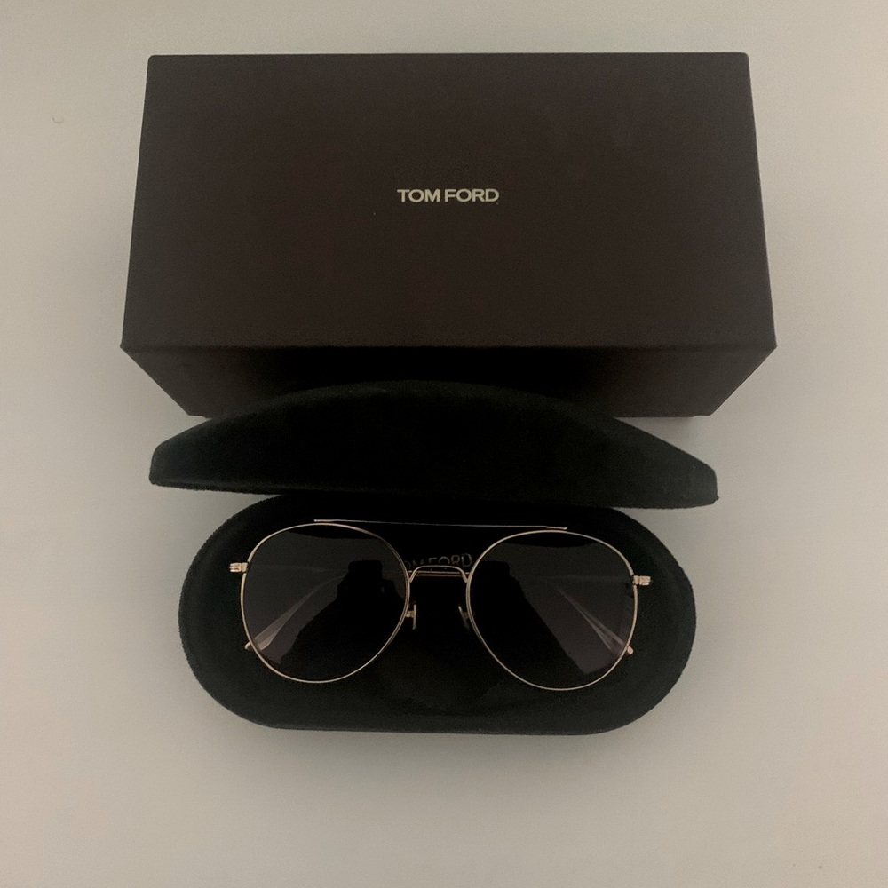 Tom Ford Declan Aviator Sunglasses